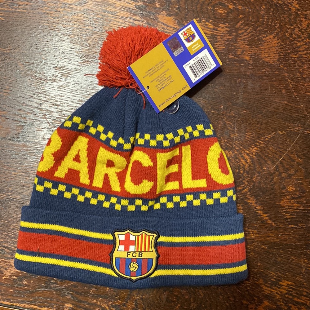 Official FC Barcelona beanie